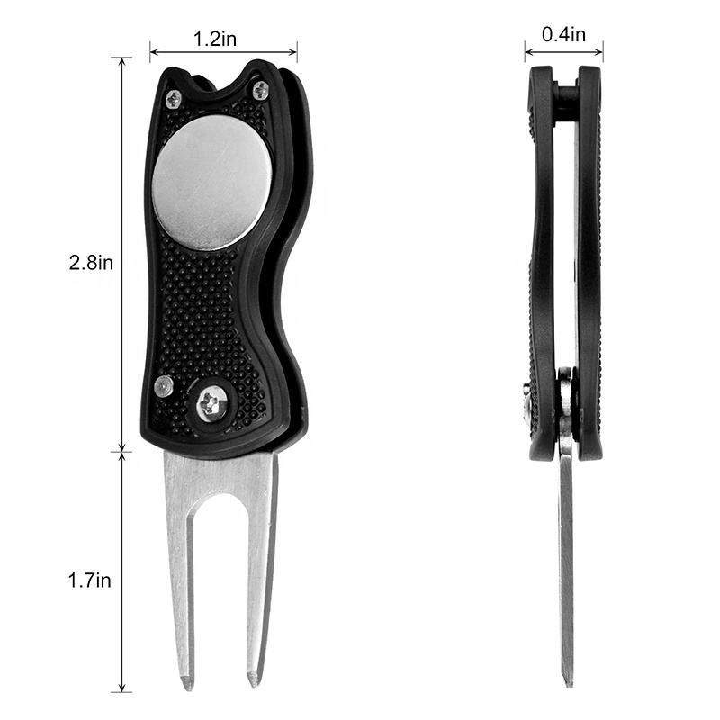 Golf Divot Repair Tool Ball Marker