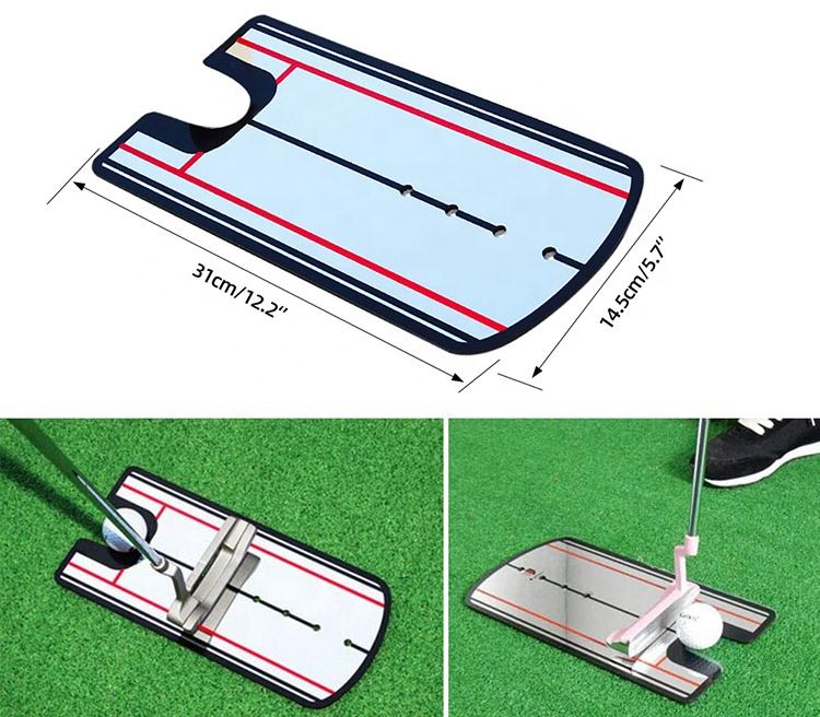 Golf Putting Mirror Alignment Training Aid