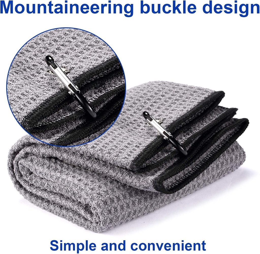 Microfiber Waffle Weave Golf Towels size: 40*60cm
