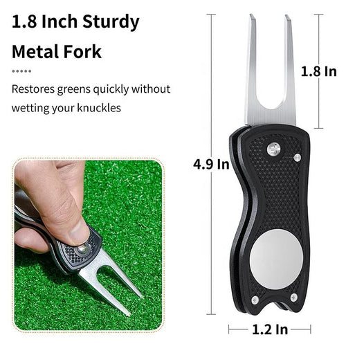 Golf Divot Repair Tool Ball Marker