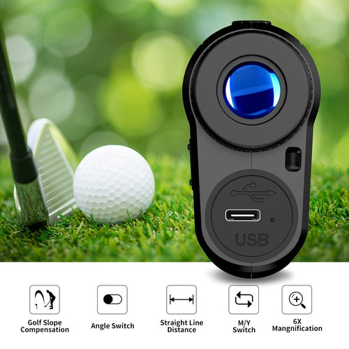 Golf Rangefinder with Slope & Flag Vibration