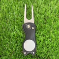 Golf Divot Repair Tool Ball Marker
