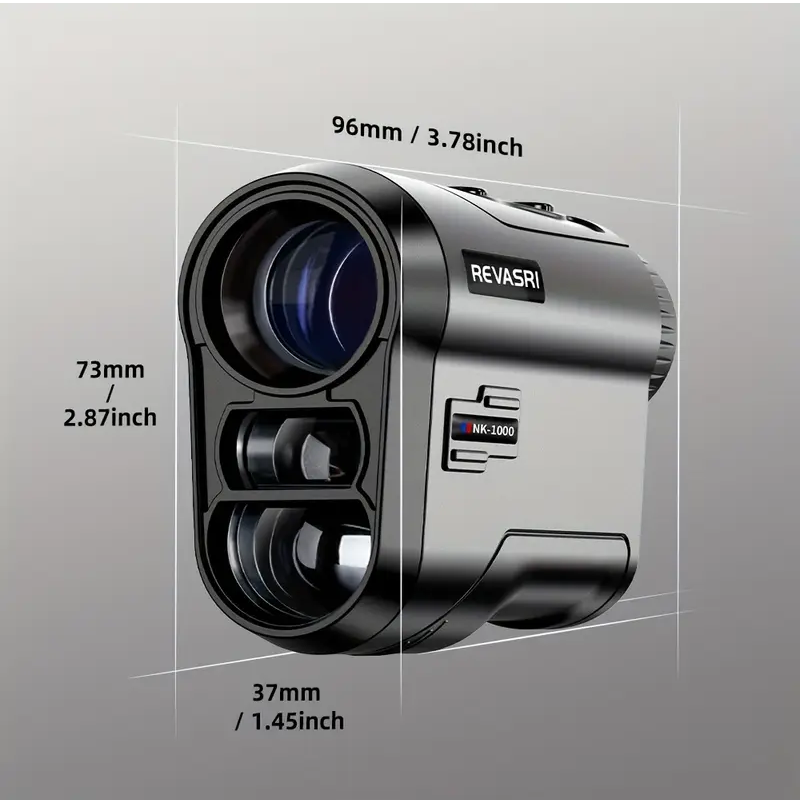 Golf Rangefinder with Slope & Flag Vibration